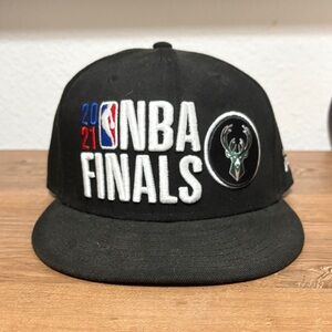 2021 NBA Finals Bucks Hat